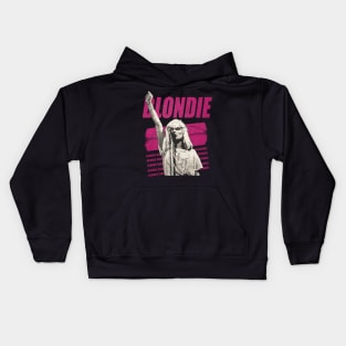 blondie pink blondie Kids Hoodie